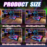 Gaming Rug for Boys Room - Purple Gamer Area Rug for Boys Bedroom Games Themed Kids Room Decor Gaming Carpet Rugs, 59 x 39 Inches