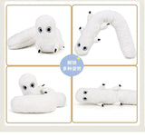 Witch Hat Atelier Cosplay White Worm Pillow Plush Deformable Figure Merch Plushies