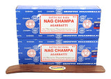 Govinda Bangalore (BNG) Nag Champa Argarbatti 500 Grams with Incense Holder