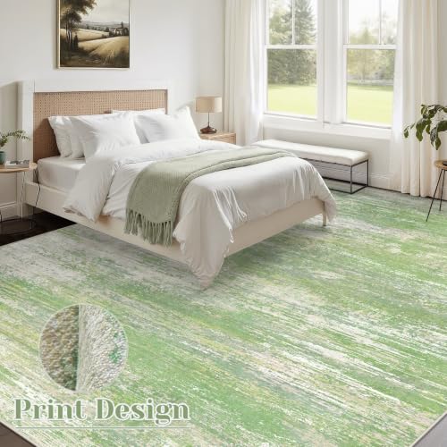 Washable 9x12 area rugs for living room Bedroom Soft Non Slip