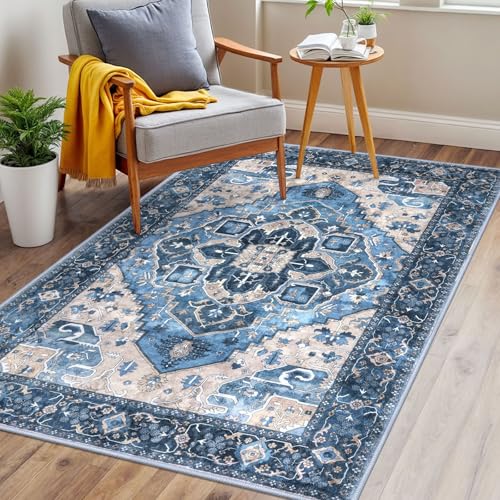 3x5 Washable Area Rug Non Slip Door Mat Indoor for Entryway Bedside