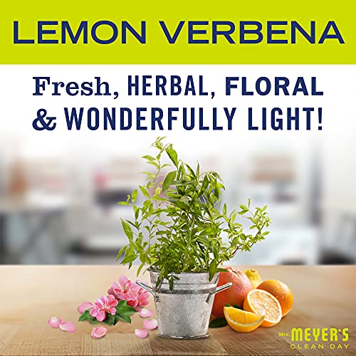 MRS. MEYER'S CLEAN DAY Scented Aromatherpay Candle, Lemon Verbena, 7.2 oz