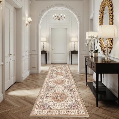 Non Slip Runner Rug 3x10 Long Hallway Rugs Thin Soft Carpet