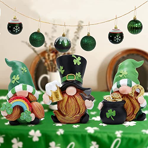 Green Christmas Balls 16ct 2.36”Christmas Tree Decoration, Shatterproof Plastic Decorative St. Patrick's Day Ball Ornaments Exquisite Designs (Green)
