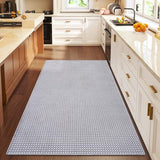 3x5 ft Area Rug Entryway Runner Kitchen Rugs Non Slip Washable Gray