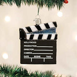 Old World Christmas Director's Board Glass Blown Ornament for Christmas Tree, Handcrafted Holiday Decoration, Drama Collection