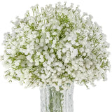 Sukh 10PCS Baby Breath Artificial Flowers Fake Babys Breath Gypsophila Flowers Bulk Realistic Artificial Flowers Bouquet Flores Artificiales para Decoracion for Wedding Party Home Decoration