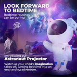 Mind-Glowing Astronaut Galaxy Projector - Spaceman Projector with Remote, Timer, Star & Nebula Modes - Dimmable Astronaut Night Light for Kids Space Decor - Cool Birthday Gift for Any Year Old Boys
