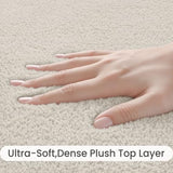 Sour Lemon 6x9 Area Rugs for Living Room Bedroom, Large Carpet White Rug