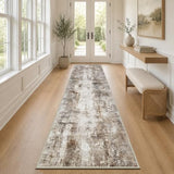 2x10 Washable Runner Rug,Non-Slip Hallway Runner Rug for Kitchen