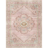 Washable Runner Rug 2x12: Non Slip Hallway Runner Rug Pink Soft Rug