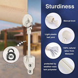Coolaroo Shade Replacement Parts Bungee Kit and End Cap,Weather Resistance,for Coolaroo Exterior Roller Shade,Outdoor Blinds,Roller Shades(Sand,2 Set)