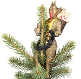 Tree Buddees Creepy Krampus Tree Topper for Christmas or Halloween Trees - Large 10"