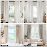 Curtain Rods 36-91 Inch, Black 1 Inch Adjustable Heavy Duty Curtain Rods for Windows, Decorative Modern Window Treatment Rod, Telescopic Splicing Metal Drapery Pole, Easy Installation