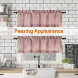 5/8 Inch Black Curtain Rod for Window 16 to 52 Inch, Small Window Curtain Rod With Brackets for Cafe, Windows, Kitchen, Bedroom, Living Room, Sliding Glass Door, Drilling Installation