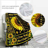 Jekeno Retirement Gifts for Woman, Sunflowers Throw Blanket Decor Gifts for Women Sunflower Lovers Mom Teacher Nurse Coworkers, Retirement Party Decoration for Home Living Room Bed Couch