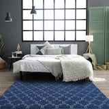 5x7 Shag Geometric Modern Area Rug for Bedroom Living Room
