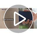 MIULEE 100% Blackout Linen Textured Curtains for Bedroom Solid Thermal Insulated Natural Beige Grommet Room Darkening Curtains & Drapes Luxury Decor for Living Room 52 x 84 Inch (2 Panels)