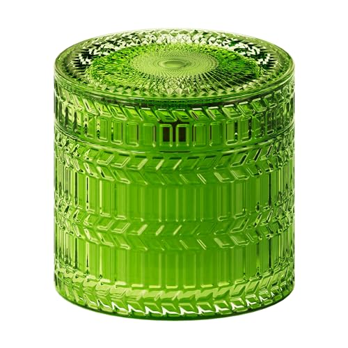 Hidden Label Citronella Candles Outdoor, 7.4oz Crackling Wood Wick
