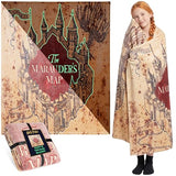 Harry Potter Gifts Glow in the Dark Blanket 51x59” for Kids Teens Adults, Soft Fleece Throw Blanket for Sofa, Bed, Warm Lightweight Cozy Gifts