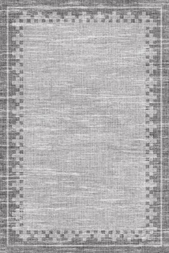 GarveeHome 2x3 Washable Kitchen Rug Low Pile Foldable Neutral Soft Doormat