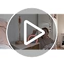 ANJANK Extra Loud Alarm Clock with Wireless Bed Shaker, Vibrating Dual Alarm with Light Wake Up for Heavy Sleepers & Hearing Impaired, 9-Color Night Light, 8 Sounds, 0-100% Dimmer, USB Charger