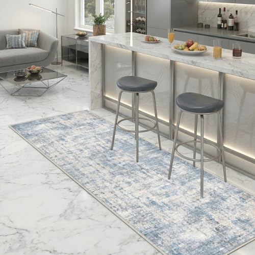 2x6 Abstract Kitchen Runner Rug Washable Non-Slip Bedroom Rugs