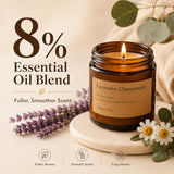 6-Pack Scented Candles for Home, 3.5 Oz Soy Wax Aromatherapy Candle Gift Set, Lavender Chamomile, Eucalyptus Mint & Vanilla, Birthday Gifts for Women, Thank You Graduation Gifts