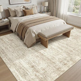 8x10 Area Rugs Abstract Distressed Washable Large Living Room Rug