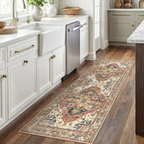2x6 Washable Runner Rug, Non Slip Soft Area Rug for Hallway Kitchen