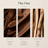 Scentiment The One Diffuser Oil - Premium Hotel Scent with Notes of Cardamom, Leather, Lemon with Cinnamon & Sandalwood Home Scent, Hotel Fragrance Oil Diffuser Refill - 4.06 fl oz (120 mL)