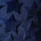 DFXSZ 4th of July Pillow Covers 18x18 inch Set of 2 4th of July Decor Blue Stars Decoration Soft Plush Faux Fur Jacquard Throw Pillows Independence Day Decorations for Bedroom Sofa Holiday PTK025A18