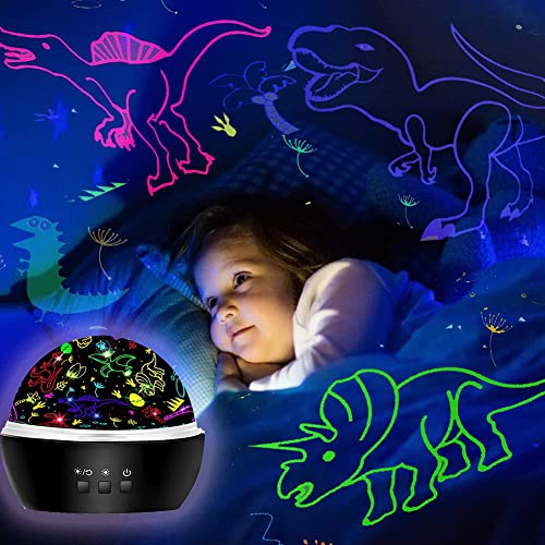 MINGKIDS Gifts for 3 4 5 6 7 8 Year Old Girls Boys,Night Light Projector