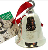 Its a Wonderful Life Bell Christmas Decoration Souvenir Keepsake Ornament in a Bedford Falls Gift Box