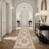Non Slip Runner Rug 3x12 Long Hallway Rugs Thin Carpet Terracotta