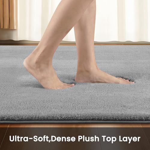 Sour Lemon 2x6 Soft Runner Rugs for Hallways Bedroom, Bedside Runner Rug
