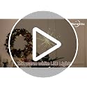 15 Inch Christmas Tree Star Topper with 150 LED Timer Lights & Remote, 19-Point USB Powered Lighted Silver Starburst Star Tree Topper for Indoor Holiday Party Xmas Tree Decor