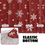 Christmas Futon Cover Armless Snowman Stretch Sofa Slipcover Washable Elastic Armless Couch Furniture Protector for Bedroom Living Room Home Decor