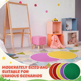 20 Pcs Carpet Circle Seats 16 Inch Round Classroom Non Slip Floor Rug, Colorful Back to School Soft Classroom Mat for Home Story Time, Group Activity & Educational Learning Playing Areas