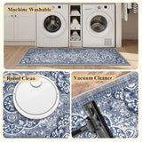 Kitchen Rugs Set 3 Piece, Non Slip Washable Kitchen Mats for Floor