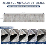2x10 Runner Rug Non-Slip，Modern Abstract 10ft Washable Runner Rugs for Hallways, Ultra-Thin Long Kitchen Rug Runners,Stain Resistant Floor Carpet for Bedroom,Laundry Room,Entryway（Grey/Multi,2'x10'）