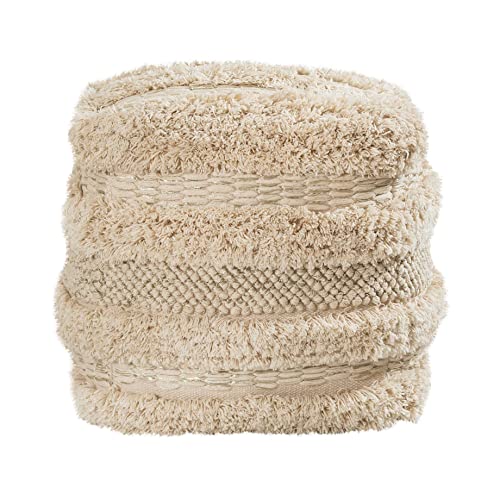 Tov Furniture Yorba Cotton Pouf