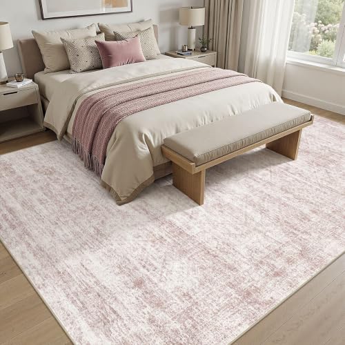 8x10 Area Rugs Abstract Distressed Washable Large Living Room Rug
