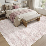 8x10 Area Rugs Abstract Distressed Washable Large Living Room Rug