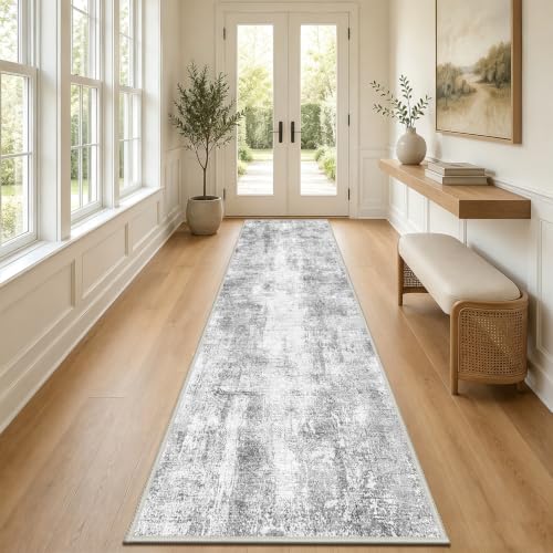 2x10 Washable Runner Rug,Non-Slip Hallway Runner Rug for Kitchen
