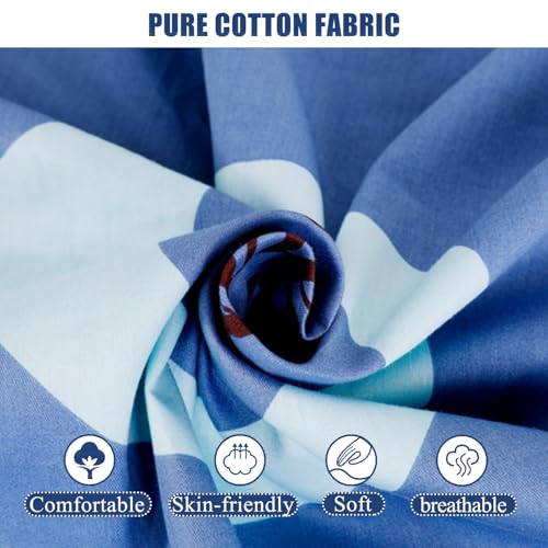 K,80x190cm,LDLCYCN 100% Cotton Futon Mattress Cover with Zipper for Full/Queen Size Full Wrap Japanese Floor Mattress Futon Cover Dustproof Cover for Bedroom RV Mattress Futon Slipcover