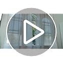 H.VERSAILTEX Natural Linen Tab Top Curtains 84 Inch Length for Living Room 2 Panel Drape Semi Sheer Neutral Country Rustic Farmhouse Boho Curtain Bedroom Muslin Look Light Filtering, Heathered Natural