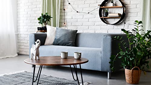TLYESD Klippan Cover Replacement for IKEA Klippan Loveseat Cover, Klippan Couch Cover,Klippan Sofa Cover Only!(Dark Grey)