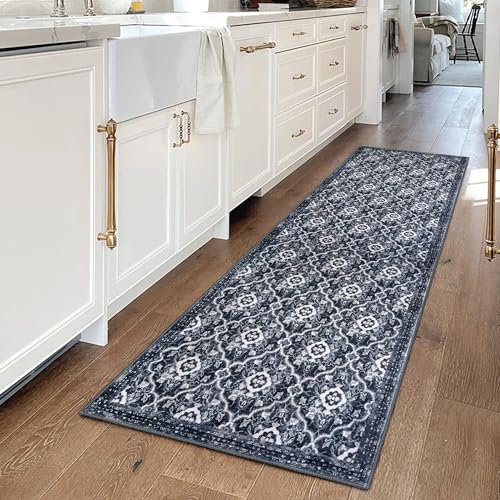 2x6 Washable Runner Rug, Nonslip Soft Area Rug for Hallway Kitchen