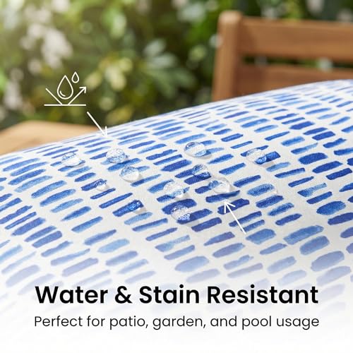 JMGBird Outside Pillows 18x18 Outdoor Throw Pillow Waterproof Outdoor Pillow